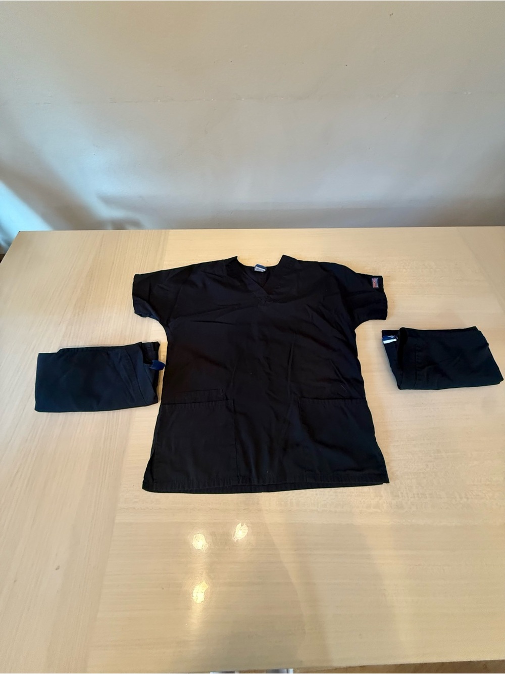 Cherokee Workwear 4700 3 Pocket Dolman v-neck scrub Tee Top Xs Extra Small